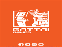 Tablet Screenshot of gattaigames.com